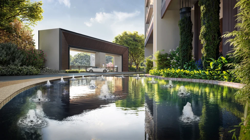 Adani Sec 102A Waterfeature